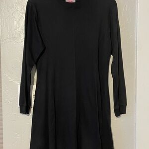 Elegant Black Midi Dress